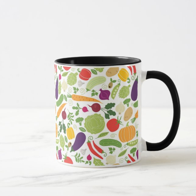 Food on a white background mug (Right)