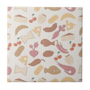 Food Pattern 2 Tile