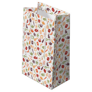 Food Pattern 3 Small Gift Bag