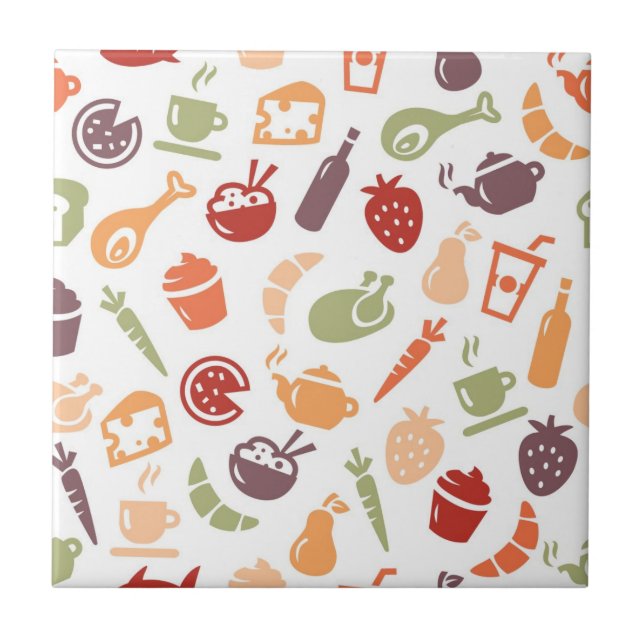 Food Pattern Tile (Front)