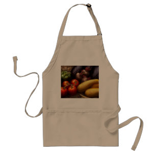 Food - Peppers, Tomatoes, Squash and Turnips Standard Apron