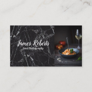 Food Photography Blogger Kitchen Business Card
