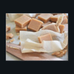 Food Photography British Clotted Cream Fudge Postcard<br><div class="desc">Postcard features an original food photograph by Rebecca Frey,  a food photographer,  stylist,  and classically trained pastry chef. Lots of additional photography work is also available from this shop,  including food,  nature,  urban landscapes,  and more.</div>