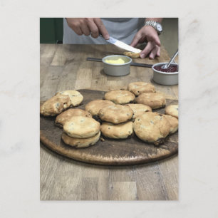 Food Photography British Pastry Chef Welshcakes Postcard