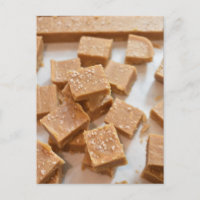 Food Photography Caramel Sea Salt Fudge