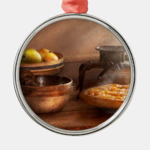 Food - Pie - Mama's peach pie Metal Tree Decoration