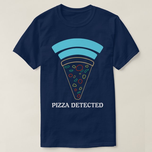 Food Pizza Detected  T-Shirt (Design Front)