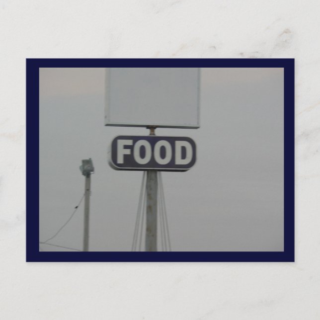 Food post card (Front)