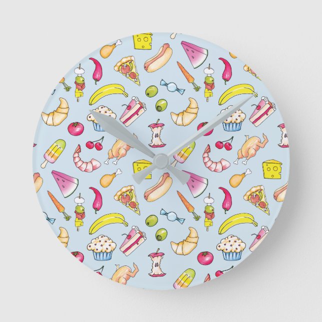 Food Round Clock (Front)
