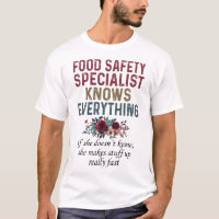 Food Safety Specialist Knows Everything