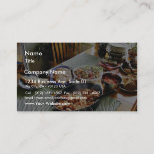 Food Salmon Business Card