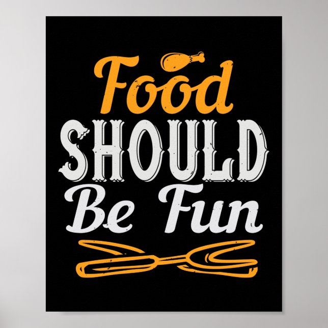 Food Should Be Fun 2 Poster (Front)