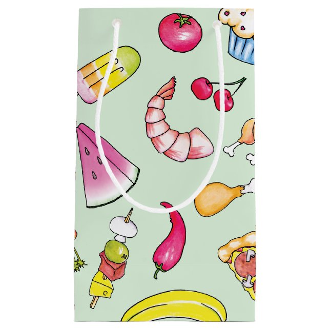 Food Small Gift Bag (Front)