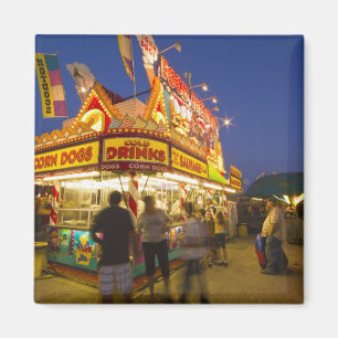 Food stand at the Northwest Montana Fair in Magnet