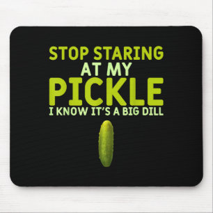 Food Stop Staring At My Ckle Funny Ckles Mouse Mat