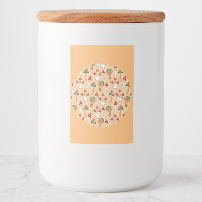 Food Storage Container Food Label (Front)