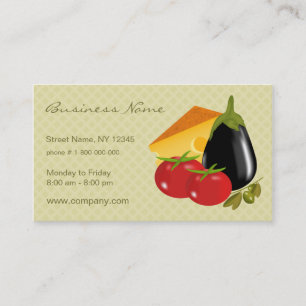 Food Store Business Card