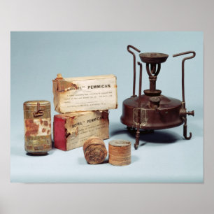 Food taken on Scott's Antarctic expedition Poster