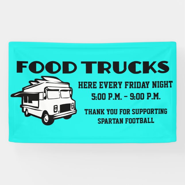 Food Truck Banner (Horizontal)