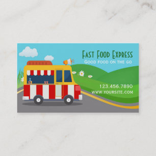 Food Truck Business Card