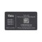 Food Truck Chalkboard Business Card Template