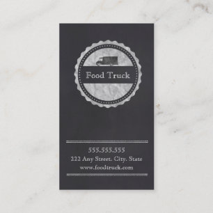 Food Truck Customer Reward Card