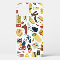 Food Truck Fest: Cartoon Pattern