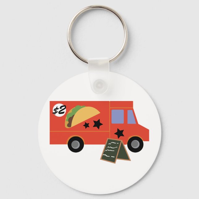 Food Truck Key Ring (Front)
