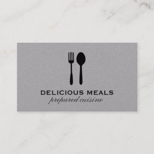 Food Utensils Business Card
