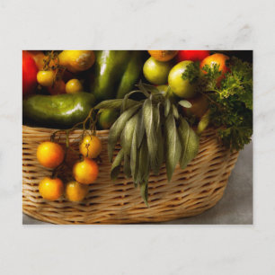 Food - Veggie - Sage advice Postcard