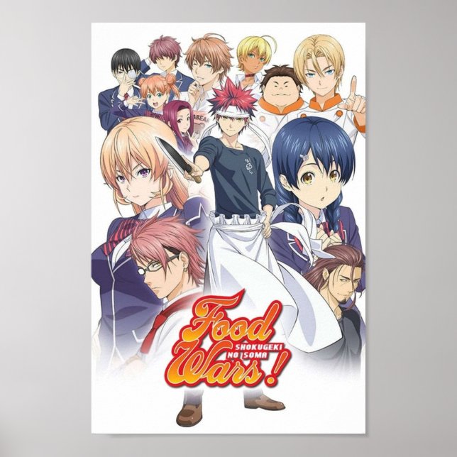 Food Wars Poster (Front)