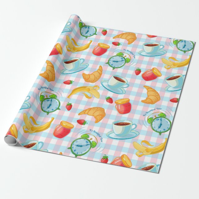 Food Wrapping Paper (Unrolled)