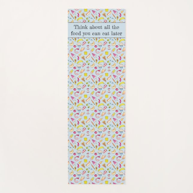 Food Yoga Mat (Front)