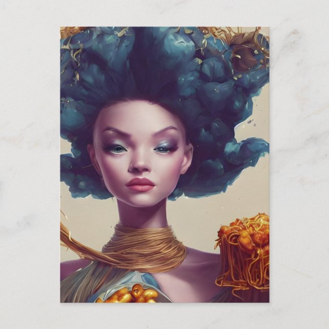 Foodfight Queen Postcard (Front)