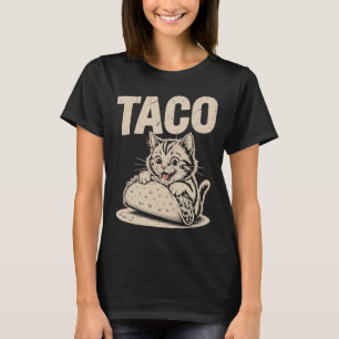 Foodie Cat Taco Fun Shirt