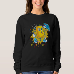Foodie Chicken Nuggets Running Chicken Nugget Sweatshirt