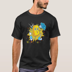 Foodie Chicken Nuggets Running Chicken Nugget T-Shirt