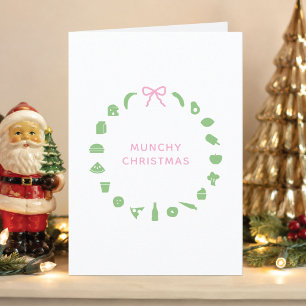 Foodie Christmas Corporate Holiday Card