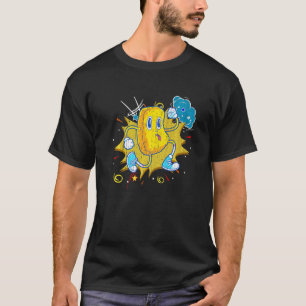 Foodie Fast Food Running Chicken Nuggets T-Shirt