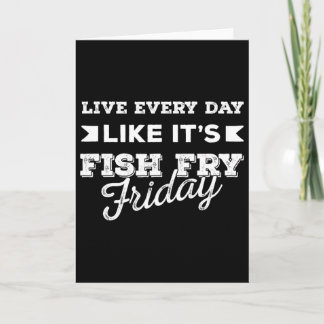 Foodie Fish Fry _1  Card