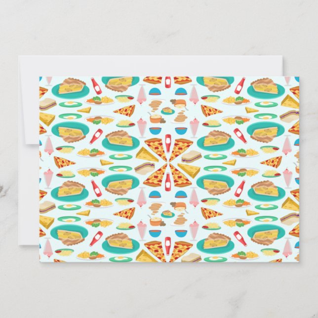 Foodie Invitations (Front)