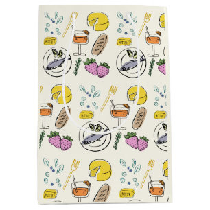 Foodie Minimalist Medium Gift Bag