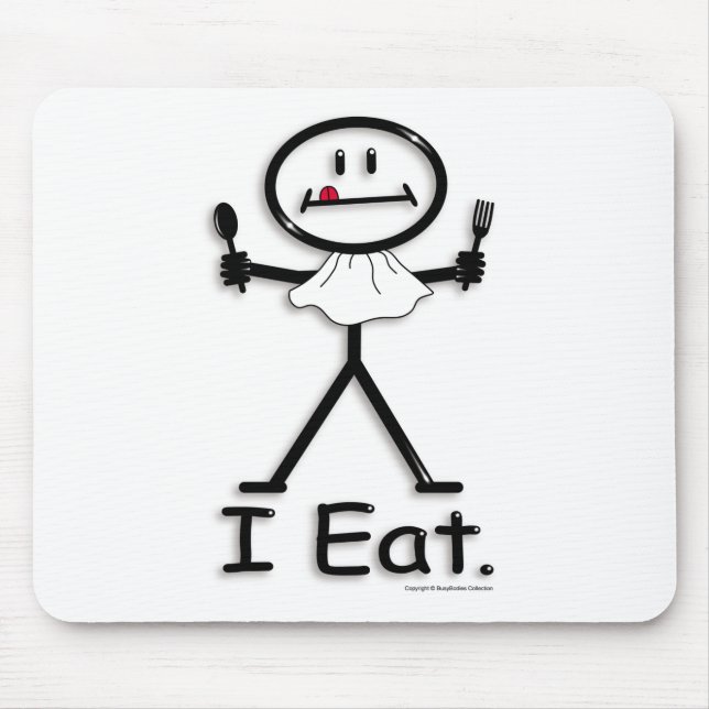 Foodie Mouse Mat (Front)