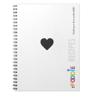 Foodie RECIPES notebook