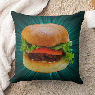 Foodie Teen Boy Funny Gift Cushion