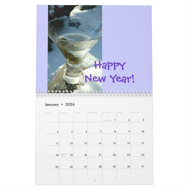 Foodies Calendar (Jan 2026)