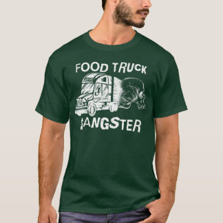 Foodruck Gangster funny T-Shirt
