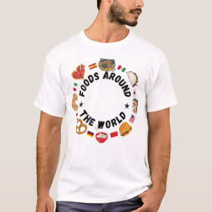 Foods around the world T-Shirt