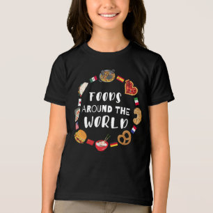 Foods around the world  Tri-Blend shirt