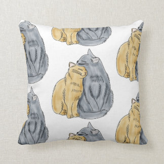 FooFooCat: Hugging Love Cats Cushion